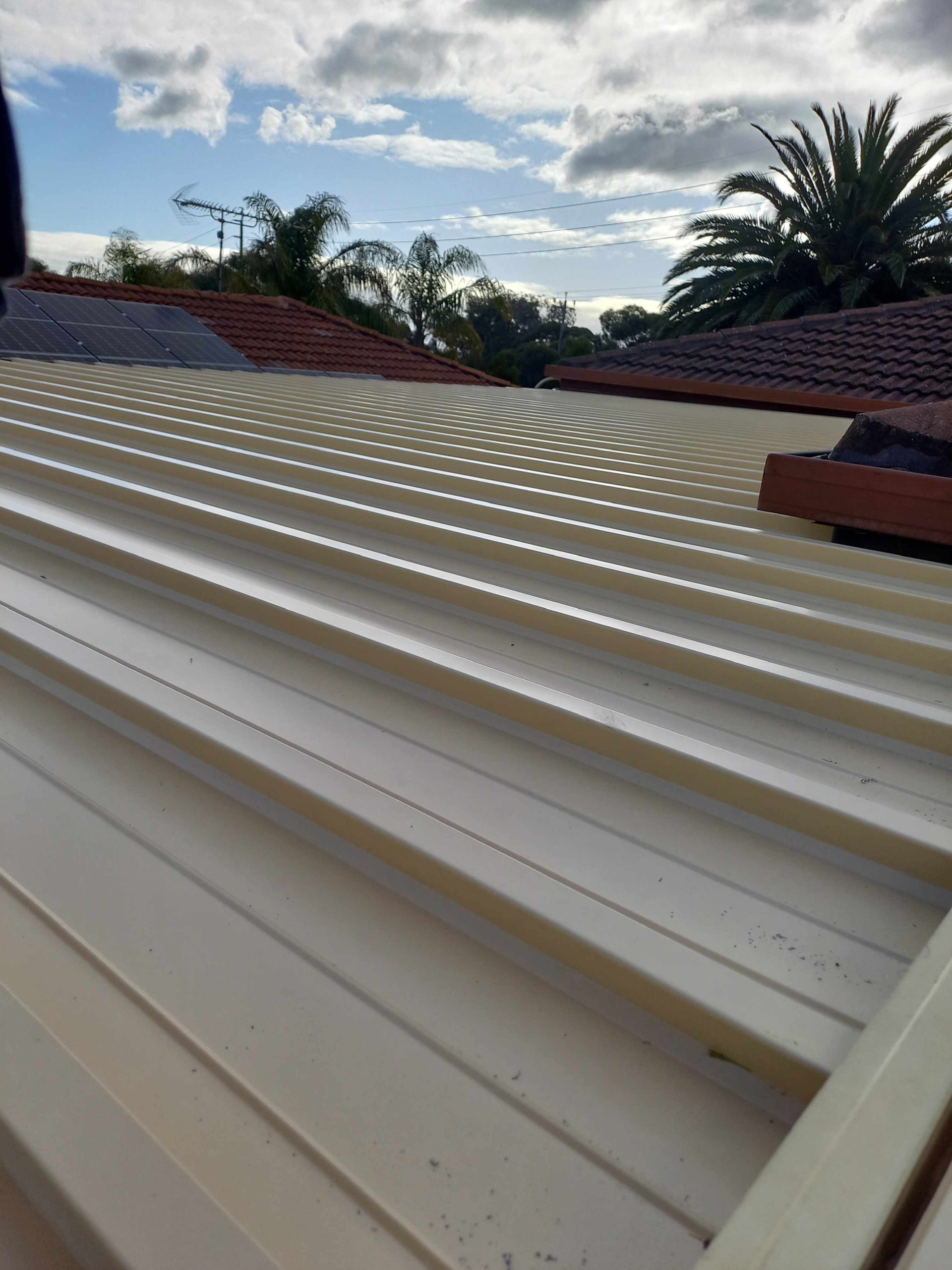 Colorbond Flat Dek Roofing
