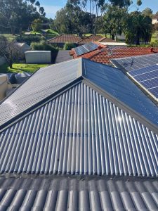 Golden Grove roof repairs - replacement of damaged roof sections