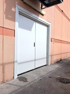 Commercial Colorbond Double Doors