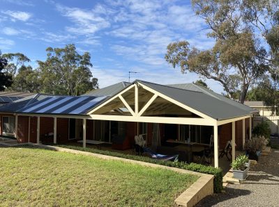 Large Timber Pergola